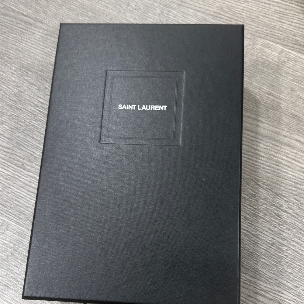 Saint Laurent Sleek Black Gift Box